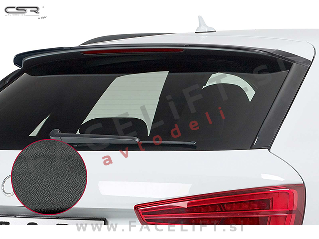 Audi Q3 8U 11-18 strešni spojler črni (mat)