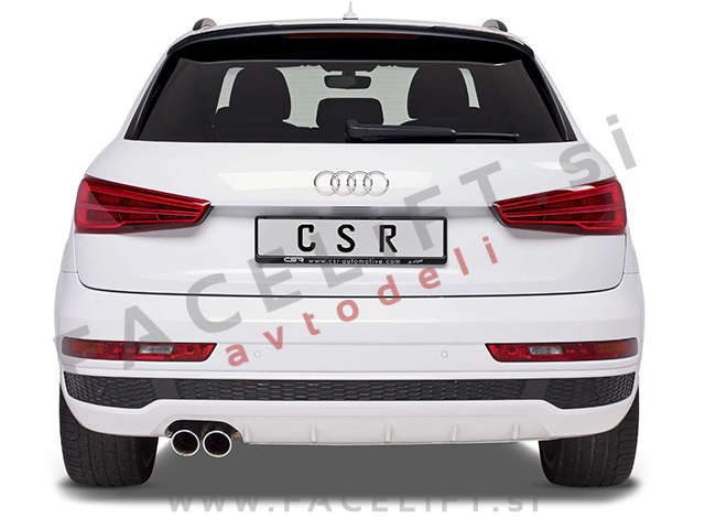 Audi Q3 8U 11-18 strešni spojler karbon (sijaj)
