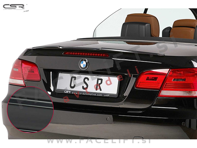 BMW 3 E92 E93 06-13 spojler za prtljažnik črni mat