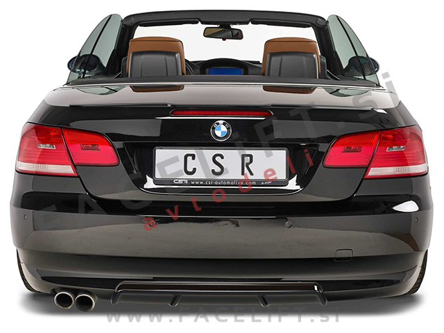 BMW 3 E92 E93 06-13 spojler za prtljažnik črni sijaj