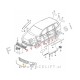 VW Caddy / 2K (10-15) / mreža sprednjega odbijača / srednja