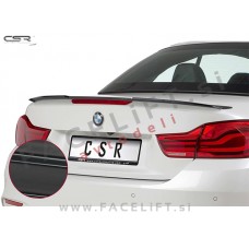 BMW 4 M4 F33 F83 13-20 spojler za prtljažnik črni (mat)