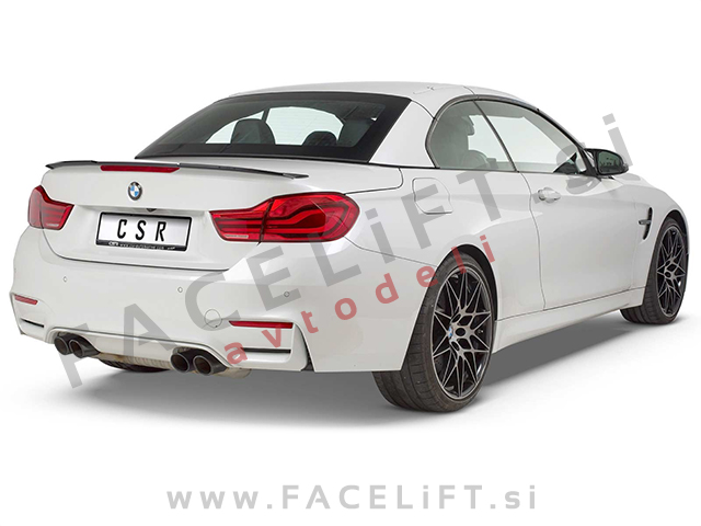 BMW 4 M4 F33 F83 13-20 spojler za prtljažnik karbon (sijaj)