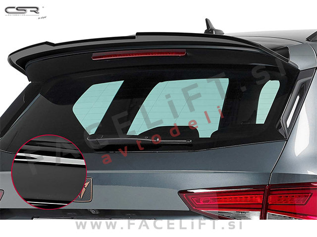Cupra Ateca / (18- ) / strešni spojler / črni (sijaj) Cupra Ateca / (18- ) / strešni spojler / črni (sijaj)