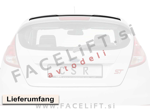 Ford Fiesta ST / JA8 (08-17) / strešni spojler / karbon (sijaj)