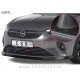 Opel Corsa F / (19- ) / podaljšek sprednjega odbijača / črni (mat)