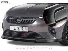 Opel Corsa F / (19- ) / podaljšek sprednjega odbijača / črni (mat)