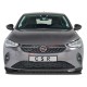 Opel Corsa F / (19- ) / podaljšek sprednjega odbijača / črni (mat)