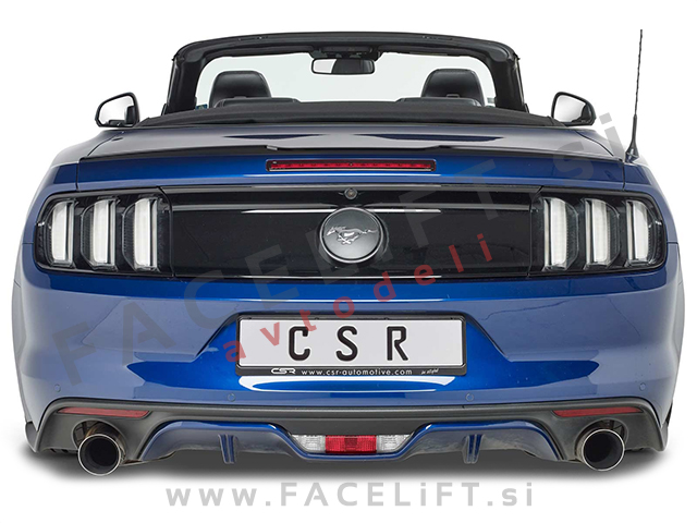 Ford Mustang 6 14-18 spojler za prtljažnik črni (mat)