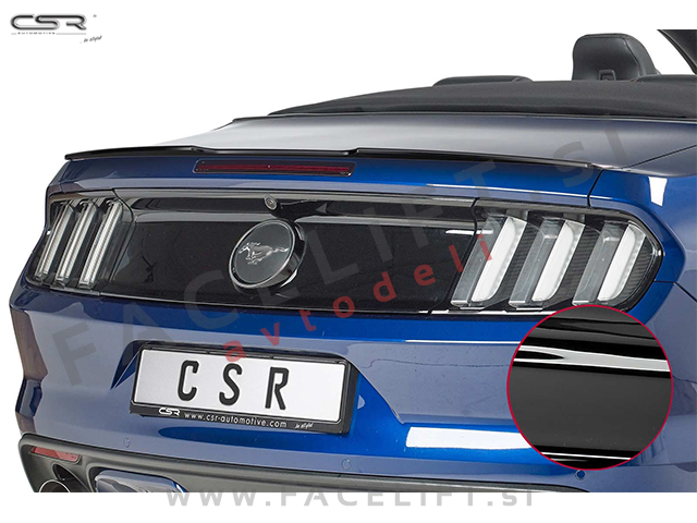 Ford Mustang 6 14-18 spojler za prtljažnik črni (sijaj)