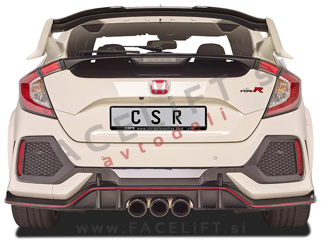 Honda Civic Type R / (16- ) / spojler za prtljažnik / črni (mat)