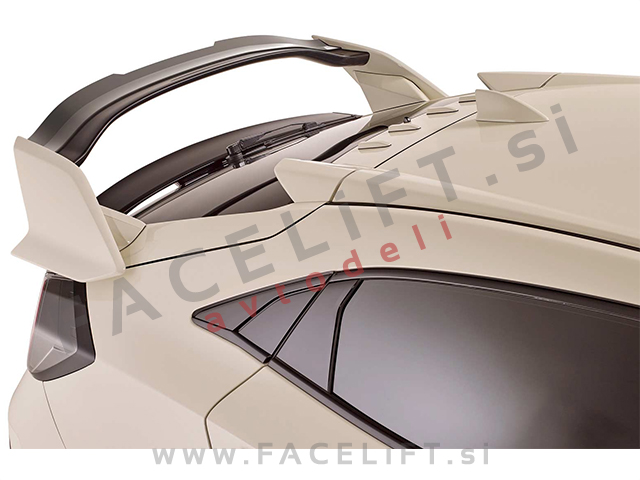 Honda Civic Type R / (16- ) / spojler za prtljažnik / črni (mat)