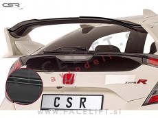 Honda Civic Type R 16- spojler za prtljažnik črni (mat)