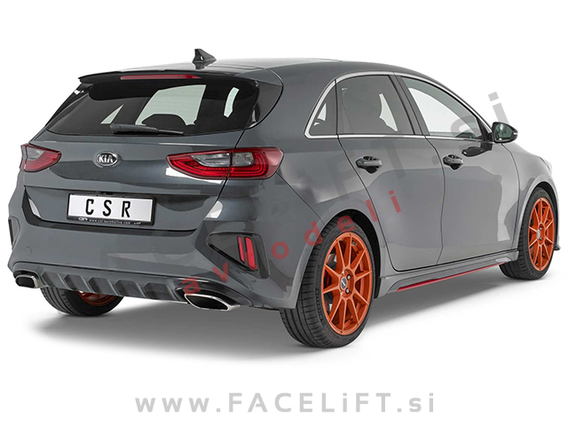 Kia Ceed CD 18- strešni spojler črni mat