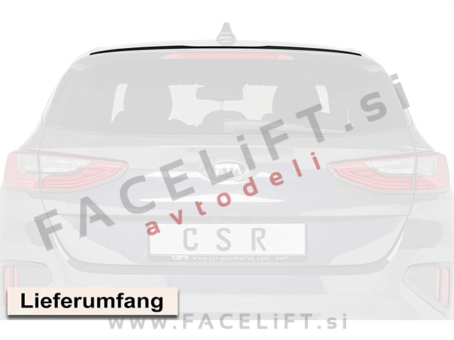 Kia Ceed CD 18- strešni spojler črni mat