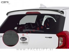 Kia Picanto / JA (17- ) / strešni spojler / črni (mat)