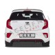 Kia Picanto / JA (17- ) / strešni spojler / črni (mat)