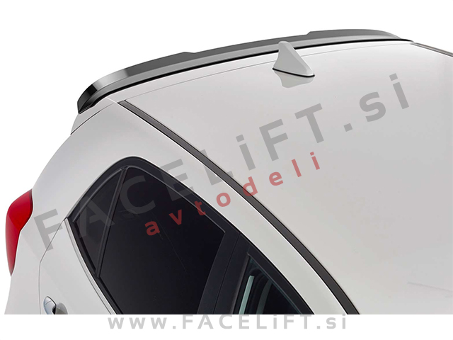 Kia Picanto / JA (17- ) / strešni spojler / črni (mat)