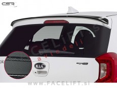 Kia Picanto / JA (17- ) / strešni spojler / karbon (sijaj)