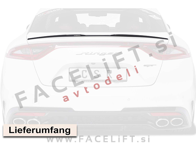 Kia Stinger GT / (17- ) / spojler za prtljažnik / karbon (sijaj)