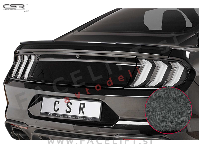 Ford Mustang 6 18- spojler za prtljažnik črni (mat)