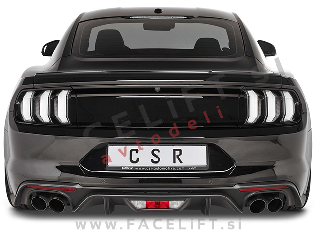 Ford Mustang 6 18- spojler za prtljažnik črni (mat)