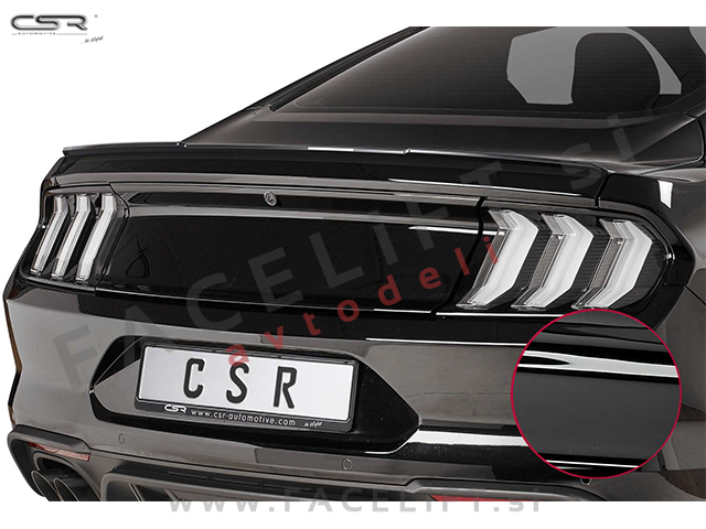 Ford Mustang 6 18- spojler za prtljažnik črni sijaj