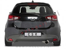 Mazda 2 14- strešni spojler črni (mat)