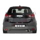 Mazda 2 14- strešni spojler črni (sijaj)