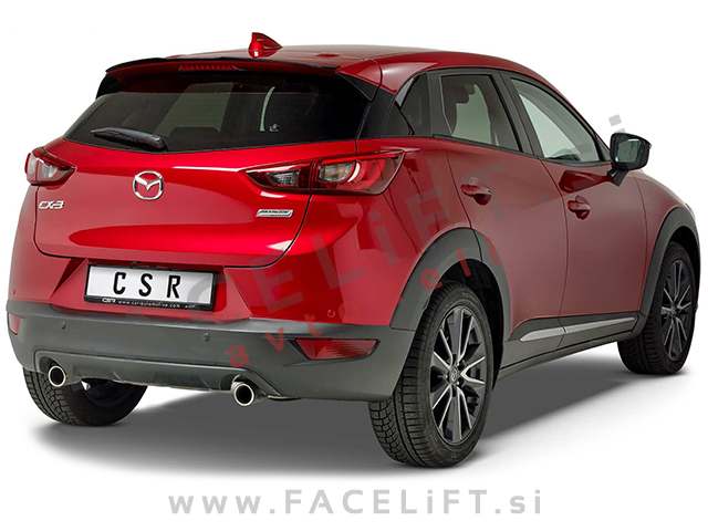 Mazda CX-3 / DK (15- ) / strešni spojler / črni (sijaj)