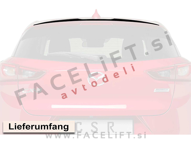 Mazda CX-3 / DK (15- ) / strešni spojler / črni (sijaj)