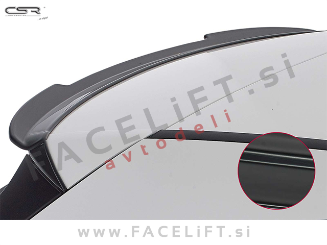 Mercedes A W177 18- strešni spojler črni (mat)