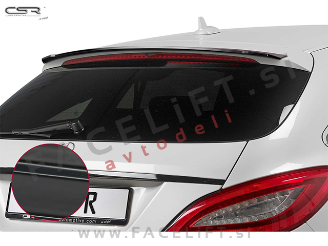 Mercedes CLS Shooting Brake / X218 (11-18) / strešni spojler / črni (mat)
