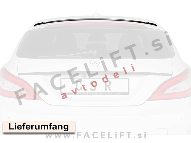 Mercedes CLS Shooting Brake / X218 (11-18) / strešni spojler / črni (mat)