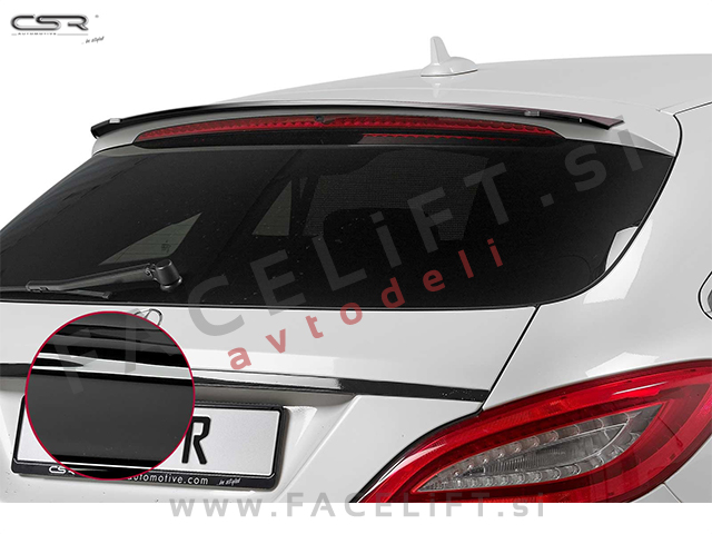 Mercedes CLS Shooting Brake / X218 (11-18) / strešni spojler / črni (sijaj)