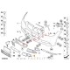 BMW 3 / E90 E91 LCI M (08-12) / nosilec mreže sprednjega odbijača / levi