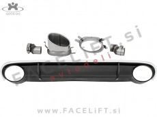 Audi A4 B8 8K 07-11 difuzor z nastavki za izpuh RS4 izgled