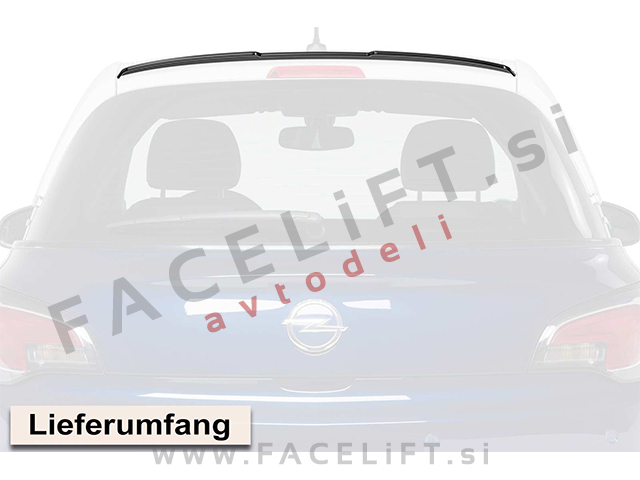 Opel Adam / (12-19) / strešni spojler / črni (mat)