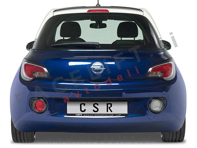 Opel Adam / (12-19) / strešni spojler / črni (mat)