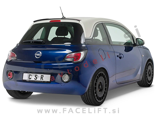 Opel Adam / (12-19) / strešni spojler / črni (sijaj)