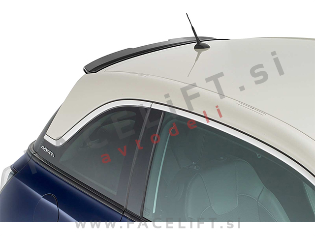Opel Adam / (12-19) / strešni spojler / črni (sijaj)