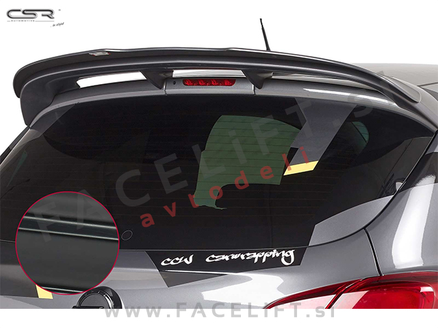 Opel Corsa E OPC / (14-19) / strešni spojler / črni (mat) Opel Corsa E OPC / (14-19) / strešni spojler / črni (mat)