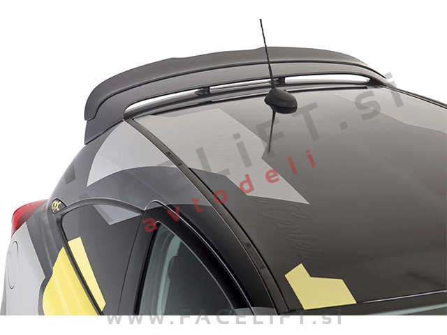 Opel Corsa E OPC / (14-19) / strešni spojler / črni (sijaj)