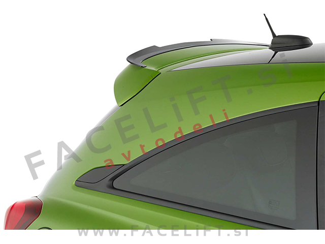 Opel Corsa E OPC Line / (14-19) / strešni spojler / karbon (sijaj)