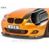 BMW 5 E60 E61 M 03-10 podaljšek sprednjega odbijača črni (mat)