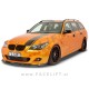 BMW 5 E60 E61 M 03-10 podaljšek sprednjega odbijača črni (mat)
