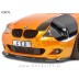 BMW 5 E60 E61 M 03-10 podaljšek sprednjega odbijača karbon (sijaj)