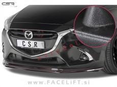 Mazda 2 / DJ (14-19) / podaljšek sprednjega odbijača / črni (mat) Mazda 2 / DJ (14-19) / podaljšek sprednjega odbijača / črni (mat)