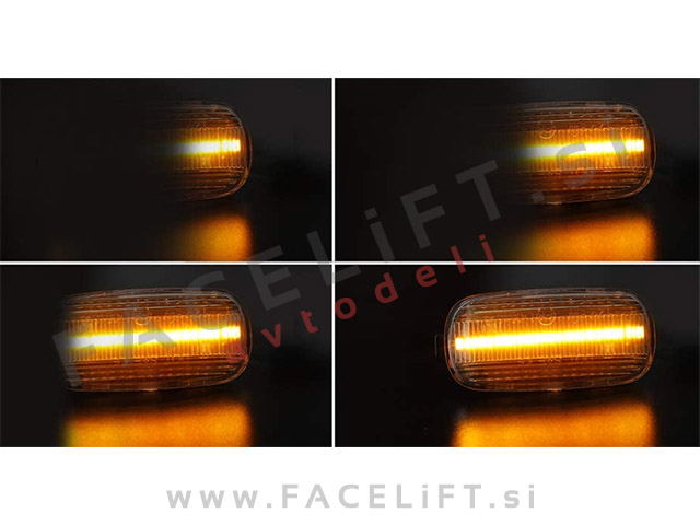 Audi A4 B6 8E 00-04 dinamični bočni LED smerniki