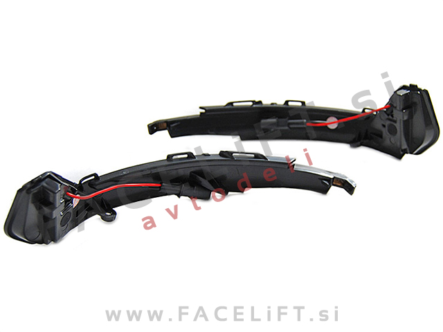 Audi A1 / 8X (10-18) / dinamični LED smerniki bočnih ogledal / DTS Audi A1 / 8X (10-18) / dinamični LED smerniki bočnih ogledal / DTS